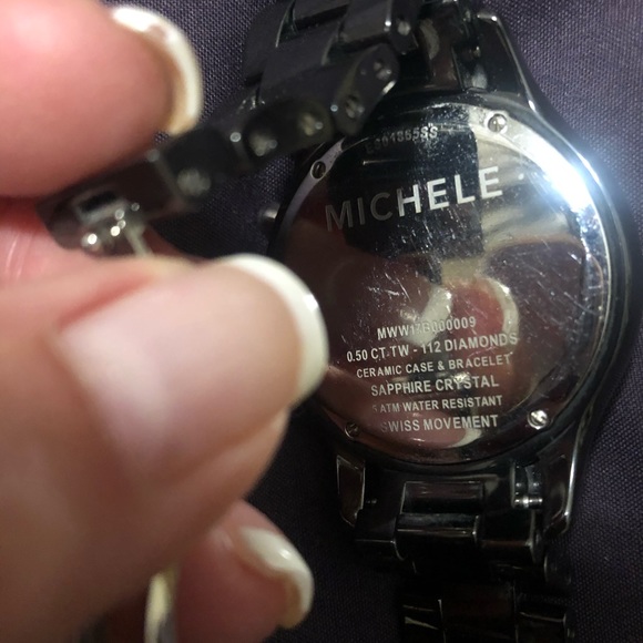 Black Michele watch